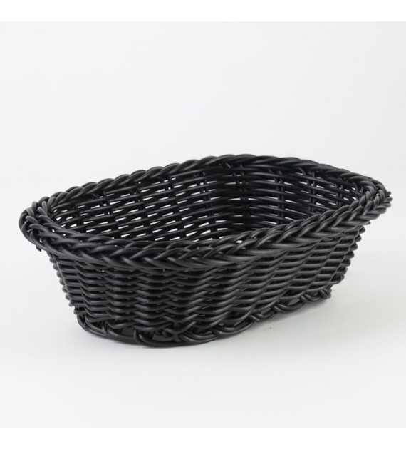 KOSZYK PLASTIKOWY PLECIONY 20x15x6,5CM 25KA-593