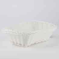 KOSZYK PLASTIKOWY PLECIONY 21x15x6,5CM 25KA-594