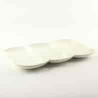 PÓŁMISEK PORCELANOWY TRÓJDZIELNY 38X18CM ZD9986