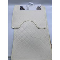 KPL DYWANIKÓW ŁAZIENK. 2SZT 50x80 BIAŁY 25KC-1220