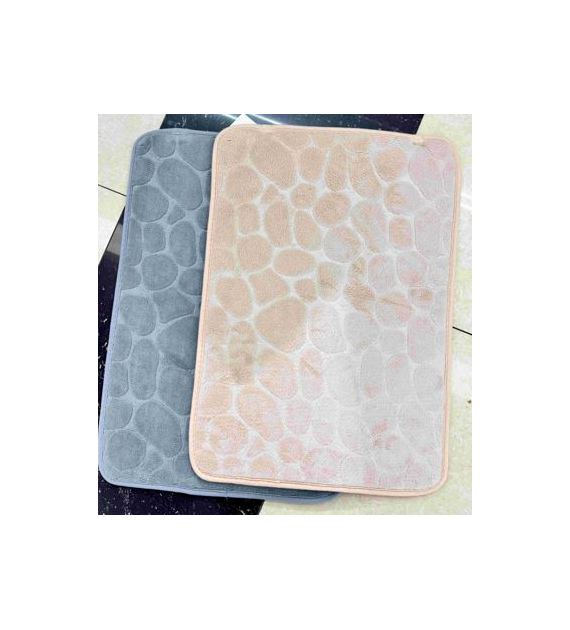 DYWANIK ŁAZIENKOWY 40x60CM NIEBIESKI 25KC-1221