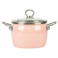 GARNEK EMALIOWANY RÓŻOWY MARYNA 18CM 3L TT-QX18