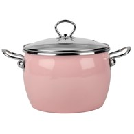 GARNEK EMALIOWANY RÓŻOWY MARYNA 20CM 4L TT-QX20