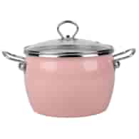 GARNEK EMALIOWANY RÓŻOWY MARYNA 20CM 4L TT-QX20