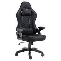 FOTEL GRACZA KRAKEN FEYTON CZARNY MATERIAŁ 5926