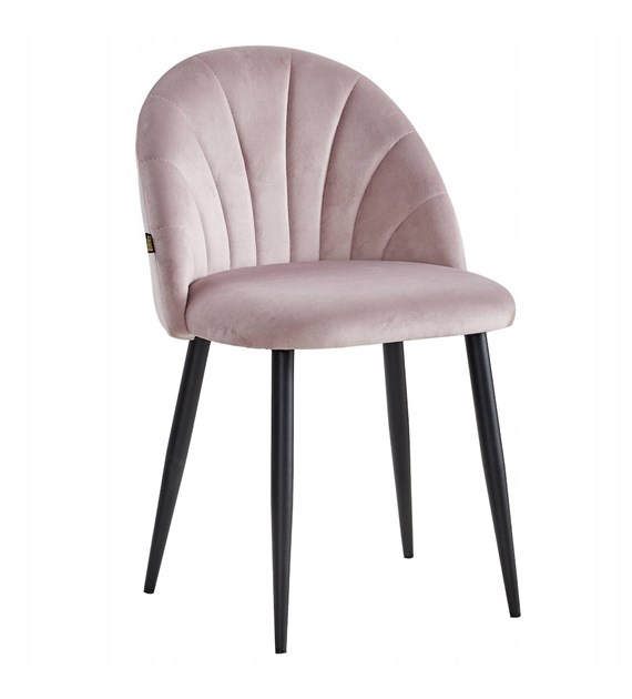 KRZESŁO TAPICEROWANE ROYAL BRUDNY FIOLET HY-618