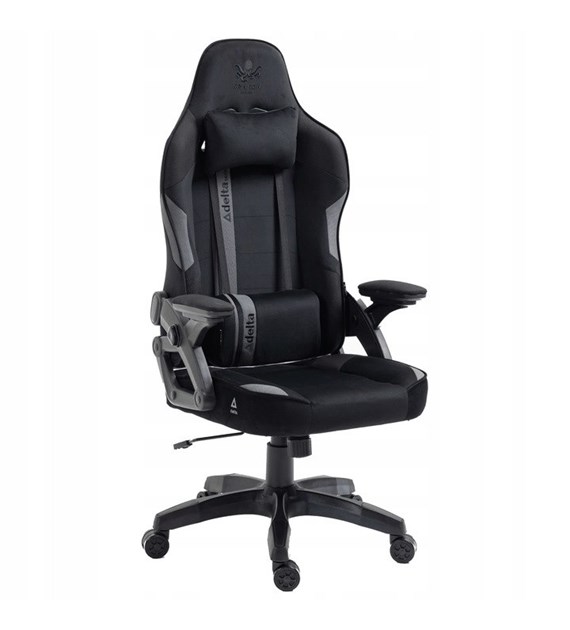 FOTEL GRACZA KRAKEN JUPITER SZARY 5927