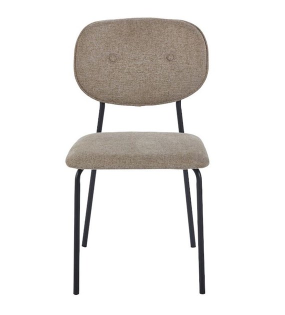 KRZESŁO TAPICEROWANE KAWA HENRY EDC1725