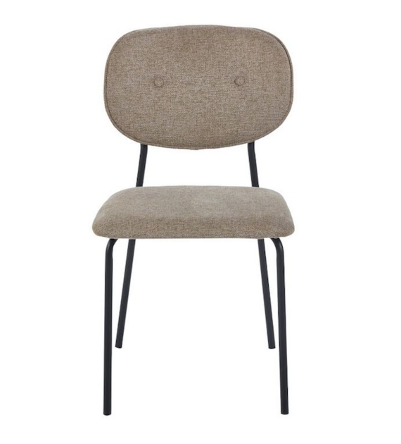 KRZESŁO TAPICEROWANE KAWA HENRY EDC1725