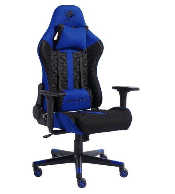 FOTEL HELIOS MARTERIAŁOWY NIEBIESKI 5934