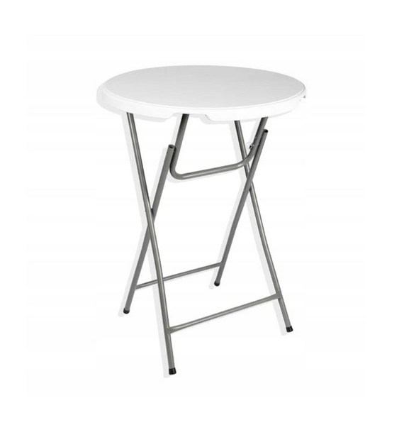 STÓŁ OKRĄGŁY CATERINGOWY WYSOKI 80x110 HP-80YH