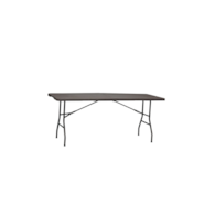 STÓŁ CATERINGOWY RATTANOWY 180x74x74cm