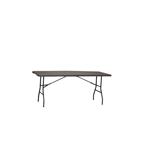 STÓŁ CATERINGOWY RATTANOWY 180x74x74cm