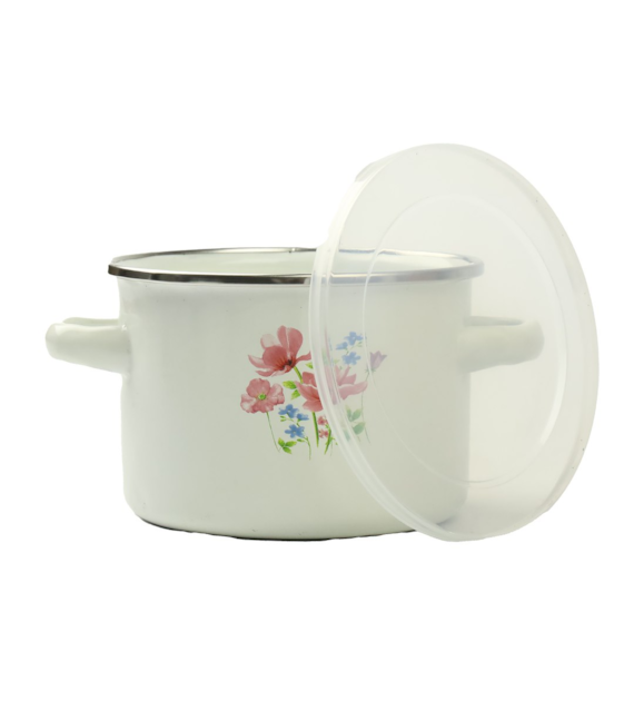 GARNEK EMALIOWANY ŁĄCZKA 12CM Z/P LACZ-1