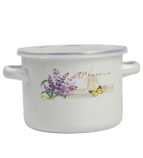 GARNEK EMALIOWANY MŁYN 14CM Z/P FLD-CX0144