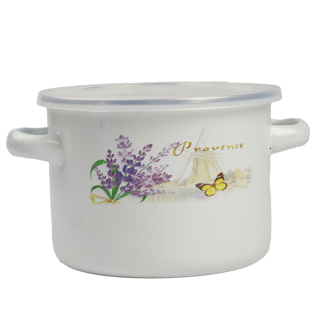 GARNEK EMALIOWANY MŁYN 14CM Z/P 
FLD-CX0144