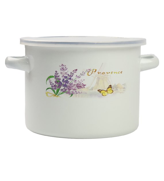 GARNEK EMALIOWANY MŁYN 16CM Z/P FLD-CX0144