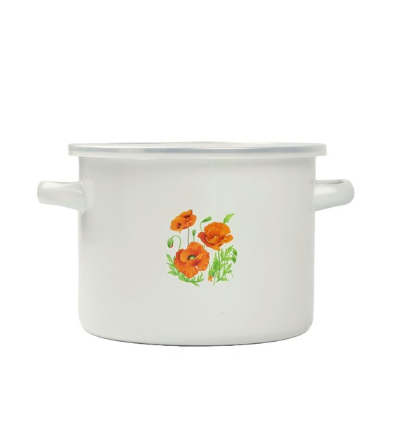 GARNEK EMALIOWANY MAKI 16CM Z/P MAK-1