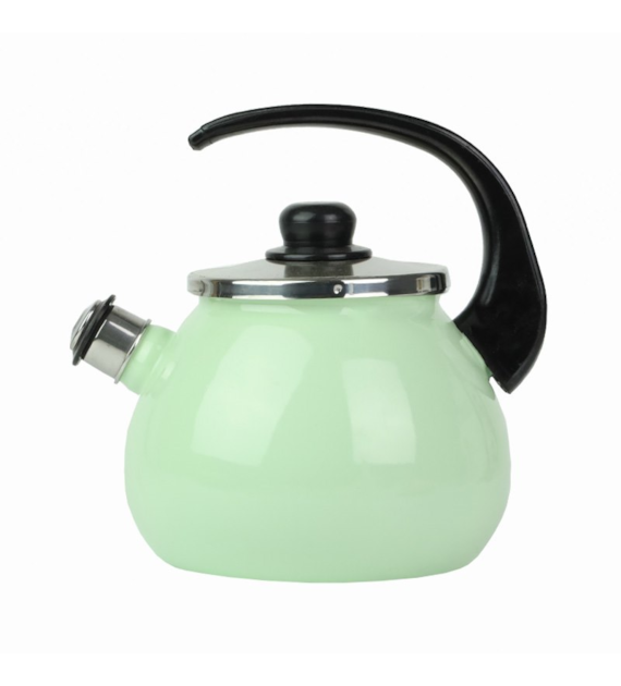 CZAJNIK EMALIOWANY GŁADKI SELEDYN 2,5L VK-2711