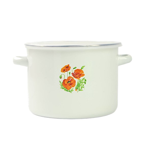 GARNEK EMALIOWANY MAKI 18CM Z/P MAK-1