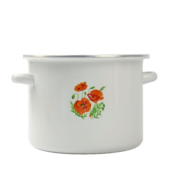 GARNEK EMALIOWANY MAKI 20CM Z/P MAK-1