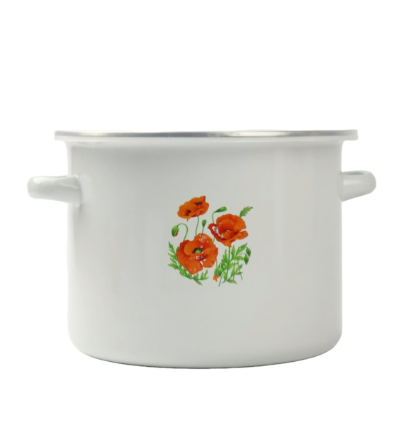 GARNEK EMALIOWANY MAKI 20CM Z/P MAK-1