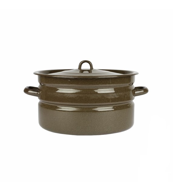 GARNEK EMALIOWANY PROSTY 14L 32CM VK-2825