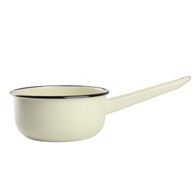 RONDEL EMALIOWANY GŁADKI BEŻ FI16CM 1,5L VK-21082