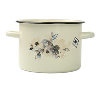 GARNEK ZDOBIONY JAŚMIN 3L 18CM BEZ POKRYWY VK-1612