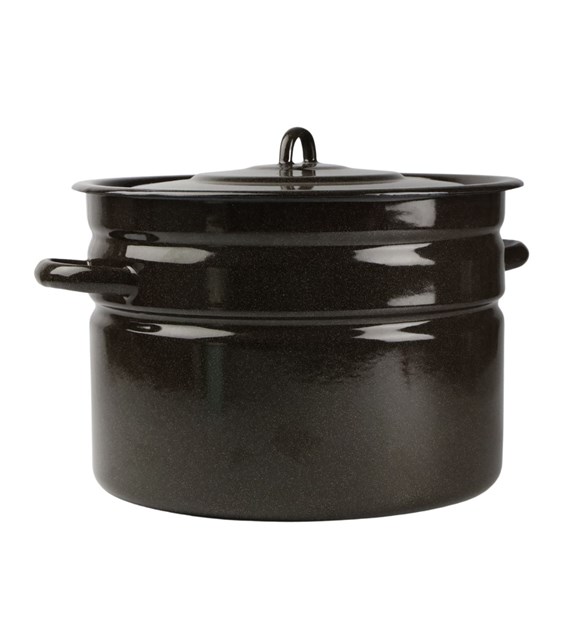 GARNEK EMALIOWANY  PROSTY 16L  32CM VK-2826