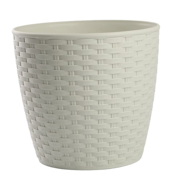 DONICZKA RATTAN BIAŁA 20X18CM VK114057