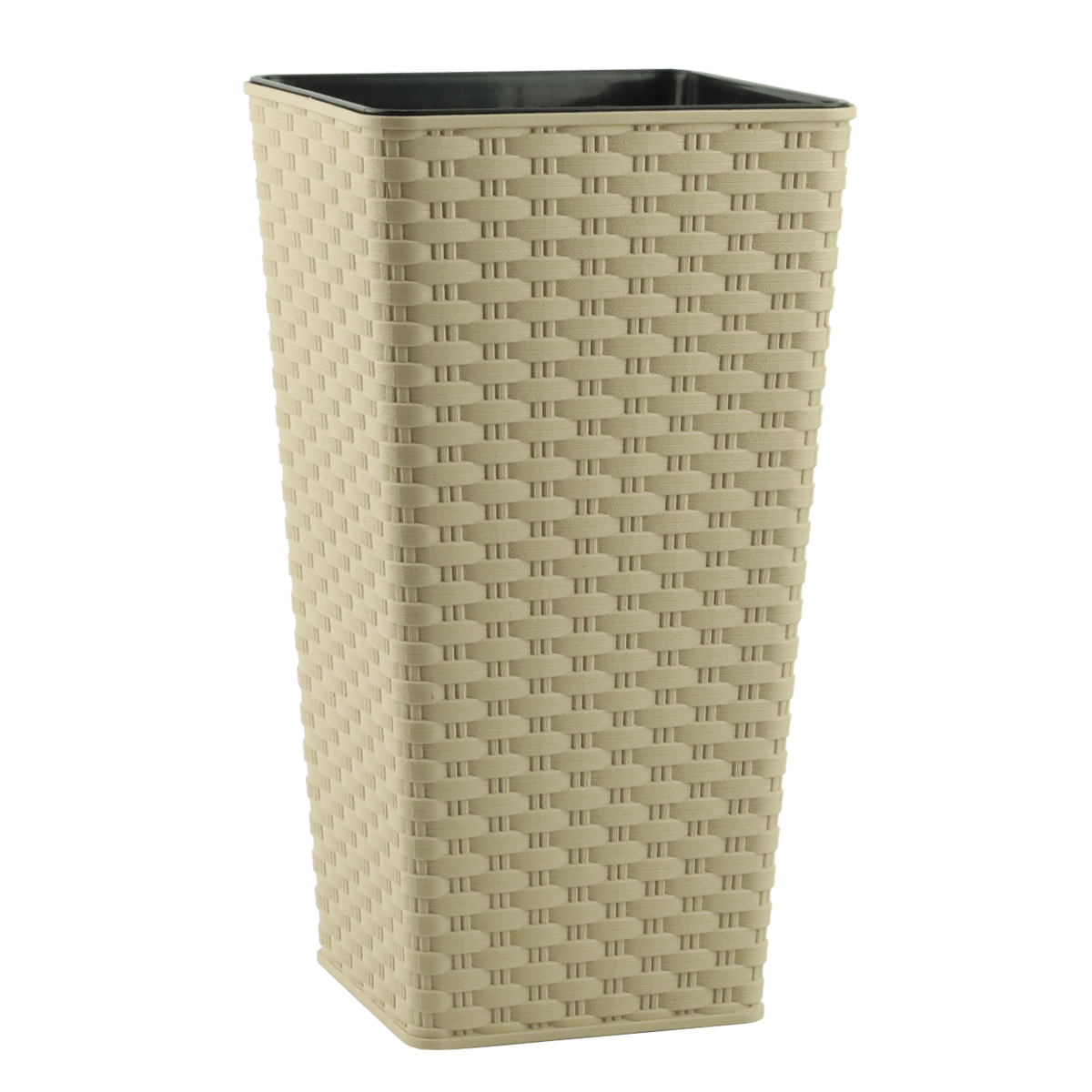 DONICZKA RATTAN WYSOKA KREM 16X16X30CM VK115039