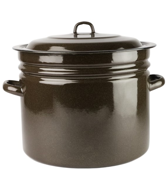 GARNEK EMALIOWANY PROSTY 40L 40CM VK-2830