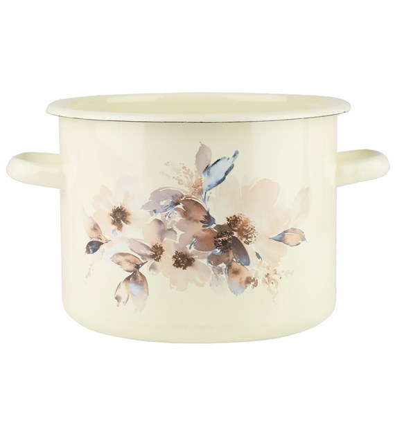 GARNEK ZDOBIONY JAŚMIN  4,5L 20CM B/P VK-1615