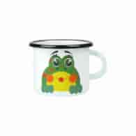 KUBEK EMALIOWANY ŻABKA ZDZISIA 9CM 500ML VK-0104