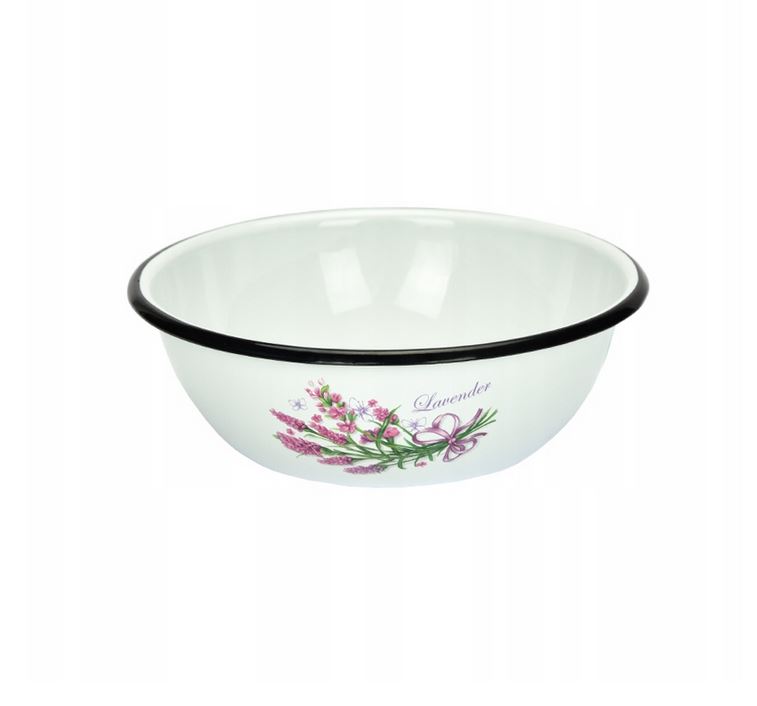 MISKA EMALIOWANA LAWENDA  0,6L VK-0305