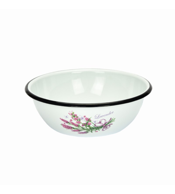 MISKA EMALIOWANA LAWENDA 1,5L VK-0308