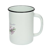KUBEK EMALIOWANY LAWENDA 1,5L FI12CM VK-0108