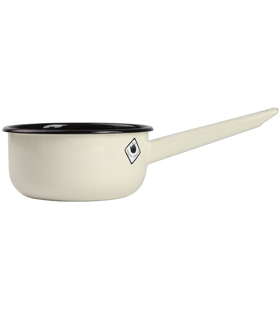 RONDEL EMALIOWANY BEŻ/BRĄZ 1,5L VK-21082