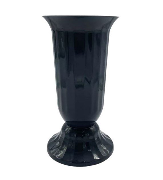 WAZON FLORA Z PODSTAWKĄ 29CM GRANIT VK