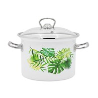 GARNEK ZDOBIONY MONSTERA 3L 18CM B/P VK-1612