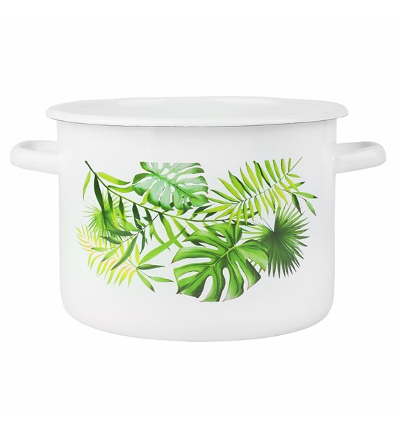 GARNEK ZDOBIONY MONSTERA 5,5L, 22CM B/P VK-1617
