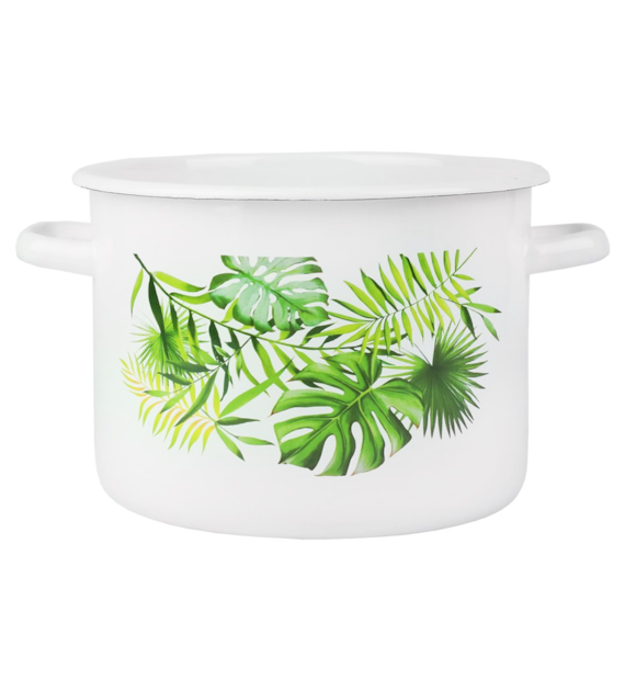 GARNEK ZDOBIONY MONSTERA 5,5L, 22CM B/P VK-1617