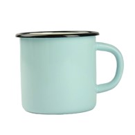 KUBEK GŁADKI TURKUSOWY 10CM 1L VK-0107