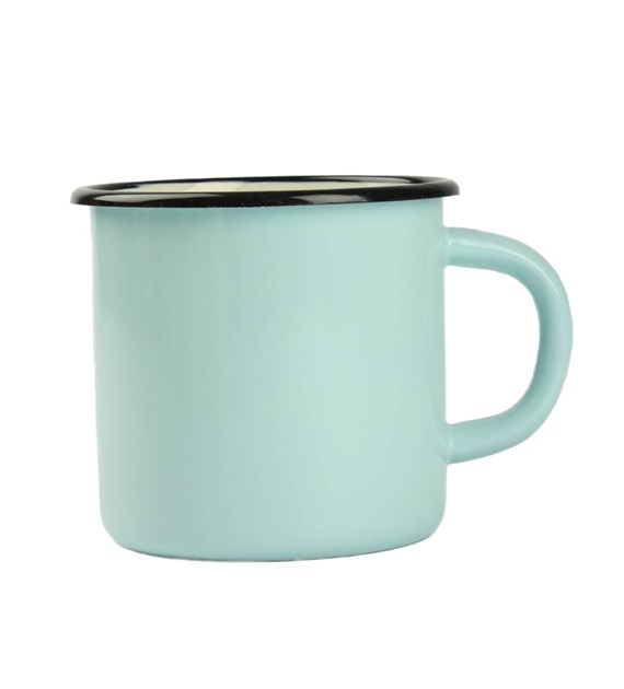 KUBEK GŁADKI TURKUSOWY 10CM 1L VK-0107