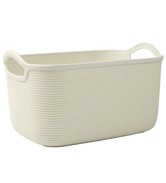 KOSZYK JUTA 32X25CM ECRU VK127039