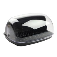 CHLEBAK MAXI 36X27X18CM CIEMNY SZARY VK167081