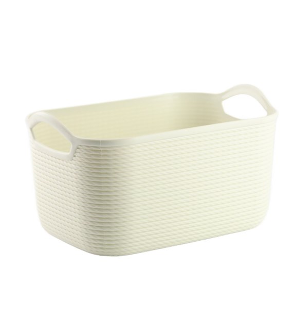 KOSZYK JUTA 25X17CM ECRU VK127007