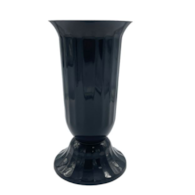 WAZON FLORA Z PODSTAWKĄ 38CM GRANIT VK