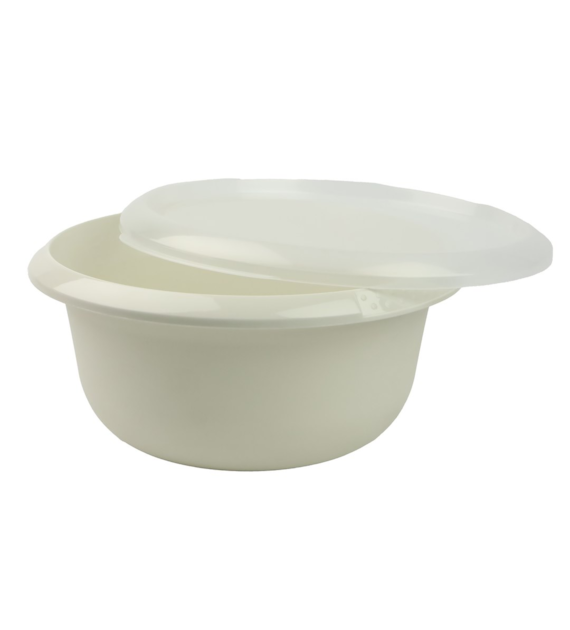 MISKA KUCHENNA Z POKRYWKĄ 3,75L ECRU VK169052